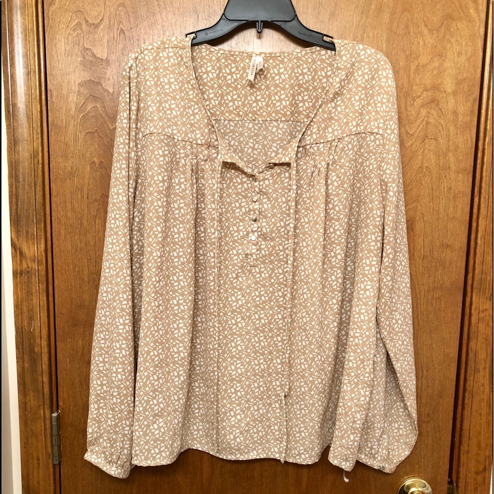 Large beautiful flowing blouse